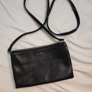 Matt & Nat 3 Pocket Pleather Bag